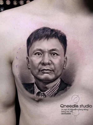 Black&grey-portrait-realism 02 Quang Pham Qneedle