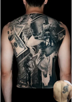 full back-blackgrey-realistic-gentlement-cover up-QuangPham-Qneedle