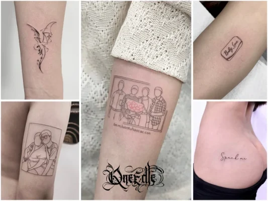 Fineline - mini tattoo Qneedle Studio