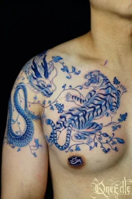 Porcelain_Dragon_Tiger 1_Qneedle_Hanoi