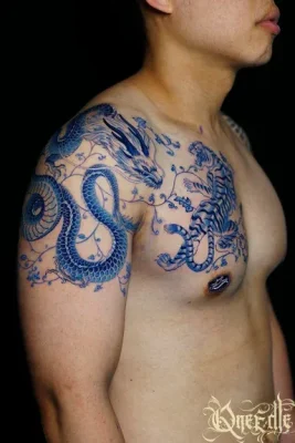 Porcelain_Dragon_Tiger 2_Qneedle_Hanoi